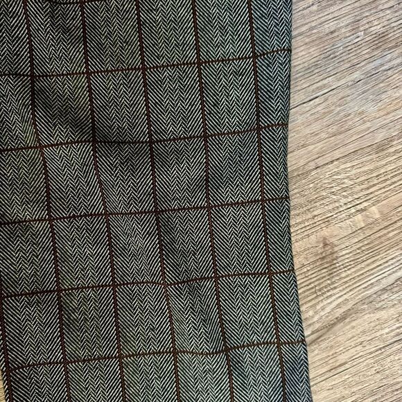 Wild Fable Gray Garnet Chevron Print High Waist Cropped Flared Pants Size Small - Picture 5 of 7